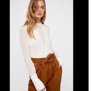 Free People Sz Sm No Limits Layering Top